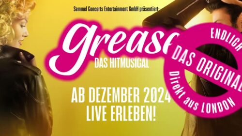 Hitmusical "Grease" geht ab Dezember 2024 endlich wieder auf Tour - alle Infos & Termine